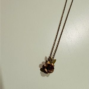 Dainty rose necklace